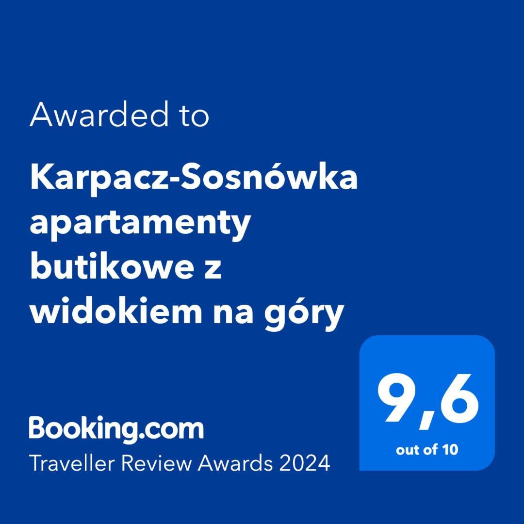 Karpacz-Sosnowka Apartamenty Butikowe Z Widokiem Na Gory Dış mekan fotoğraf